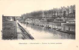 94-CHARENTON-Embarcadere - Pontons Des Bateaux Parisiens-N 6002-B/0137 - Charenton Le Pont