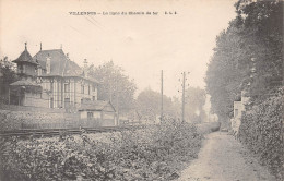 78-VILLENNES-La Ligne Du Chemin De Fer-N 6002-A/0163 - Villennes-sur-Seine