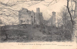 23-GUERET-Ruines Du Chateau De Montaigut-N 6002-F/0185 - Guéret