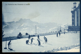 Cpa De Suisse Vaud --  Leysin -- La Patinoire Des Chamois    STEP103 - Leysin