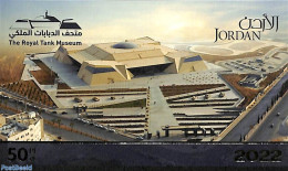 Jordan 2022 The Royal Tank Museum S/s, Mint NH, Art - Modern Architecture - Museums - Musei
