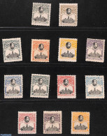 Spain 1920 World Postal Congress 13v, Unused (hinged), Post - Unused Stamps