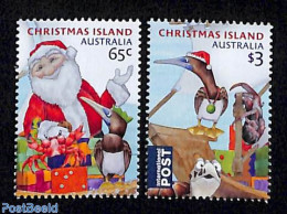 Christmas Islands 2023 Christmas 2v, Mint NH, Religion - Christmas - Navidad