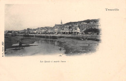 14-TROUVILLE-Les Quais A Maree Basse-N 6004-D/0029 - Trouville