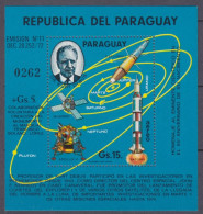 1975 Paraguay 2638/B241 Kurt Debus / Apollo 11 22,00 € - Amérique Du Sud