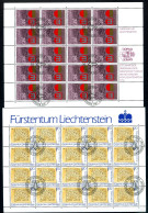 Liechtenstein 928-929 Gestempelt Als Kleinbögen, Ersttagssonderstempel #IG992 - Other & Unclassified