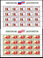 Liechtenstein Kleinbögen 945-946 Postfrisch Cept Mitläufer #IG955 - Other & Unclassified