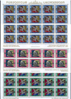 Liechtenstein 890-892 Postfrisch Als Kleinbögen, Gardewaffen #IG977 - Autres & Non Classés