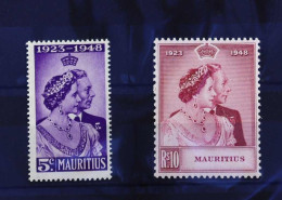 Mauritius, 1948, 221 - 222, Postfrisch - Mauritius (1968-...)