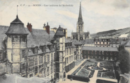 76-ROUEN-Cour Intérieure De L'Archevêché-N 6005-D/0101 - Rouen