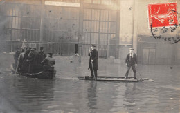 75-PARIS-Carte Photo Crue 1910-N 6005-C/0079 - Paris Flood, 1910