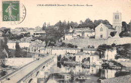 86-L ISLE JOURDAIN-Pont Saint Sylvain - Eglise-N 6006-C/0259 - L'Isle Jourdain