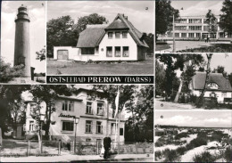 Prerow Leuchtturm,  Erholungsheim, Oberschule, Rat Der Gemeinde, Zeltplatz G1981 - Seebad Prerow