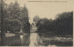 0-78517 01 10 - RAMBOUILLET - LE PARC ET LA PIECE D'EAU - Rambouillet (Schloß)