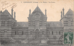 80-GUERBIGNY-LA MAIRIE-LES ECOLES-N 6007-F/0231 - Autres & Non Classés