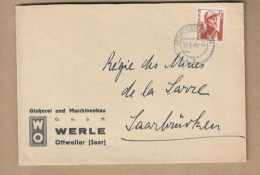 Los Vom 17.04 -  Heimatbeleg  Aus Ottweiler Saar 1948 - Lettres & Documents