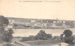77-CHAMPAGNE SUR SEINE-L USINE VUE DE LA SEINE-N 6009-F/0123 - Champagne Sur Seine