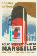 Carte  Maximum   FRANCE    Foire  De  MARSEILLE   2014 - Autres & Non Classés