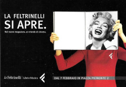 [MD9360] CPM - LA FELTRINELLI SI APRE NUOVO MEGASTORE - PROMOCARD 2864 - PERFETTA - Non Viaggiata - Publicidad