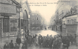 71-CHALON SUR SAONE-INONDATION 1910-RUE DE L OBELISQUE-HALLES-N 6010-B/0077 - Chalon Sur Saone