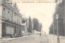 02-SAINT QUENTIN-LA RUE DE BAUDREUIL-N 6010-E/0107 - Saint Quentin