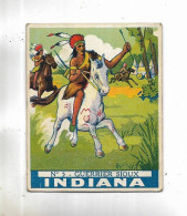 59 - RARE Chromo " INDIANA, N° 5 - Guerrier Sioux " Pub Produit Nonat-Dupont Lille - Other & Unclassified