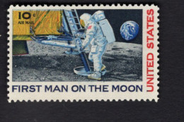 200105167 1969 SCOTT C76 (XX)  POSTFRIS MINT NEVER HINGED  -  MOON LANDING - FIRST MAN ON THE MOON - 3b. 1961-... Neufs