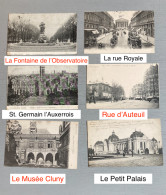 PARIS : 48 Cartes Postales (40 N&B - 8 Couleurs / 27 Avec Correspondance Dont 25 Sont Affranchies / 21 N’ont Pas Circulé - Bruggen