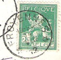 Sterstempel FROYENNES 1912 Op Zichtkaart MENAGGIO Lago Di Como Veduta Fino Acquaseria  - Sterstempels