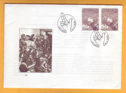 2000 Slovakia. Slovak Republic FDC Stations Of The Gross - Release Of A Series Of Ester Stamps - FDC