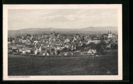 AK Donaueschingen, Ortsansicht Aus Der Ferne  - Donaueschingen