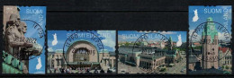 2019 Finland, Helsinki Railway Station, Complete Fine Used Set. - Oblitérés