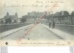 41.  SAINT AIGNAN SUR CHER .  Vue Prise Du Pont . - Saint Aignan