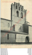 09.  SAINT GIRONS .  Clocher De L'Eglise St-Valier .  CPA LABOUCHE FRERES TOULOUSE . - Saint Girons