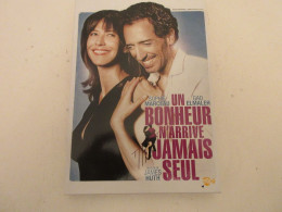 DVD CINEMA Un BONHEUR N'ARRIVE JAMAIS SEUL Sophie MARCEAU Gad ELMALEH 2012 105mn - Cómedia