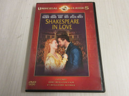 DVD CINEMA SHAKESPEARE In LOVE FIENNES PALTROW 1998 119mn + Bonus - Drame