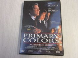 DVD CINEMA PRIMARY COLORS John TRAVOLTA Emma THOMSON 1997 136mn                  - Politie & Thriller