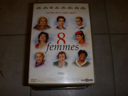 DVD CINEMA 8 FEMMES DENEUVE HUPPERT BEART ARDANT LEDOYEN 2002 106mn + Bonus - Comédie