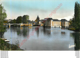 72.  MALICORNE .  Vue D'ensemble Sur La Sarthe . - Malicorne Sur Sarthe