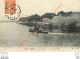 94.  CHOISY LE ROI .  Les Quais .  Vue Prise Du Pont . - Choisy Le Roi