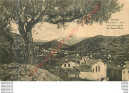 04.  DIGNE .  Vue Panoramique Prise Des Basses Sièyes . - Digne