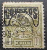 Chili Chile 1904 (1b) Crest With Correos Imprint On Top - Chile