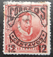 Chili Chile 1904 (2) Telegraph Stamp Overprinted - Chile