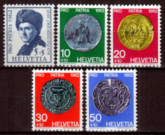 Switzerland / Helvetia / Schweiz / Suisse 1962 ⁕ Pro Patria Mi.751-755 ⁕ 5v MNH - Ungebraucht