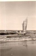 Photographie Photo Vintage Snapshot Boat Bateau Ship Port - Boats