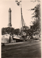 Photographie Photo Vintage Snapshot Boat Bateau Ship Port - Boats