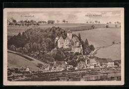 AK Mainberg Bei Schweinfurt, Ortsansicht Mit Schloss Aus Der Vogelschau  - Schweinfurt