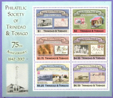 Trinidad & Tobago 2017. 75 Years Of The Philatelic Society  MNH - Trinidad En Tobago (1962-...)