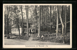 AK Neustadt I. Sa., Gasthaus Hohwaldschänke  - Hohwald (Sachsen)