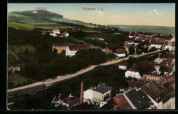 AK Kamenz I. Sa., Blick über Die Häuser Der Stadt Auf Hutberg  - Kamenz